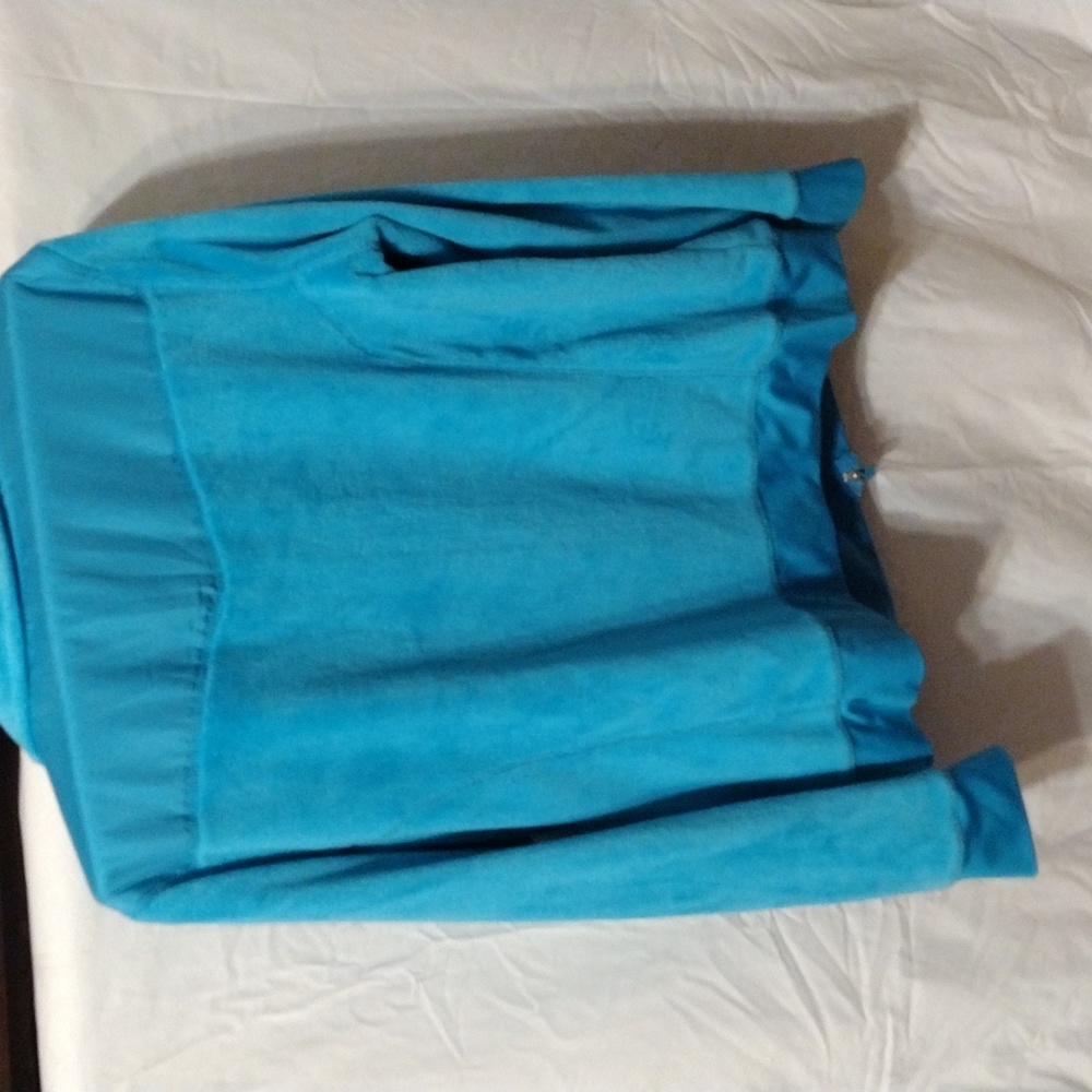 2/$8 Athletic Work Comfortable Women's fleece zipper front long sleeve jacket - Picture 4 of 4